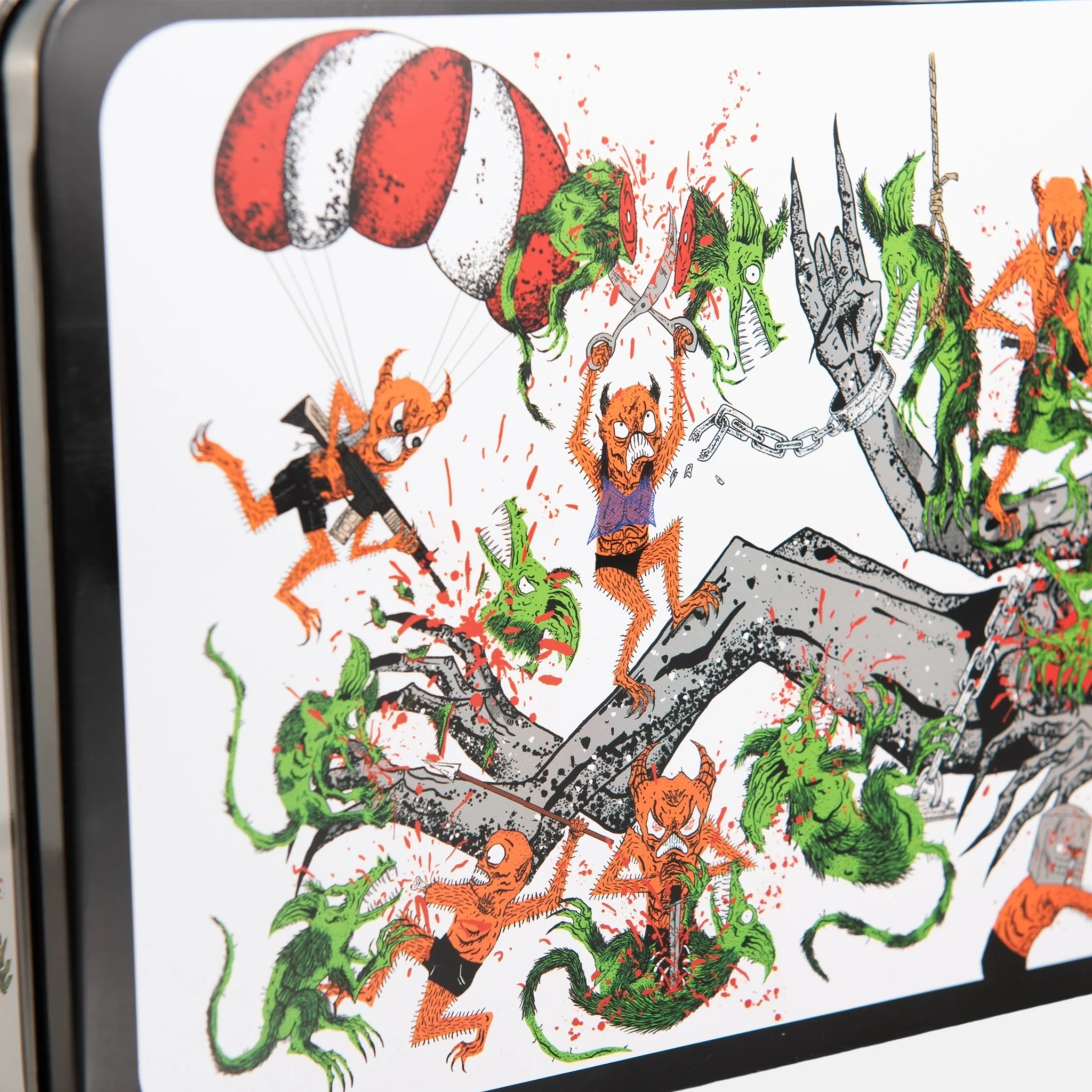 Toxic Rats Tin Lunch Box - Image 3