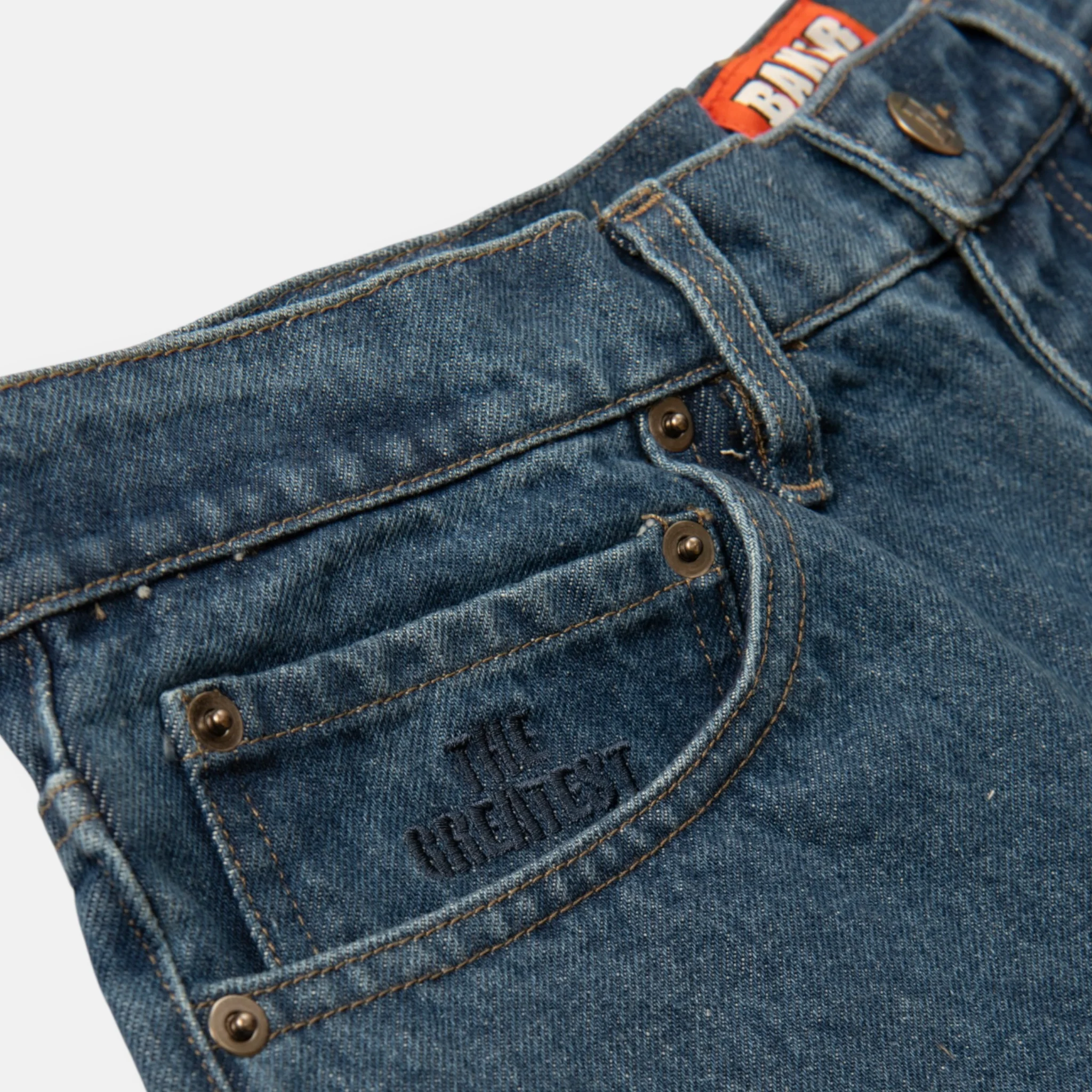 Warner Jean Shorts Blue - Image 3