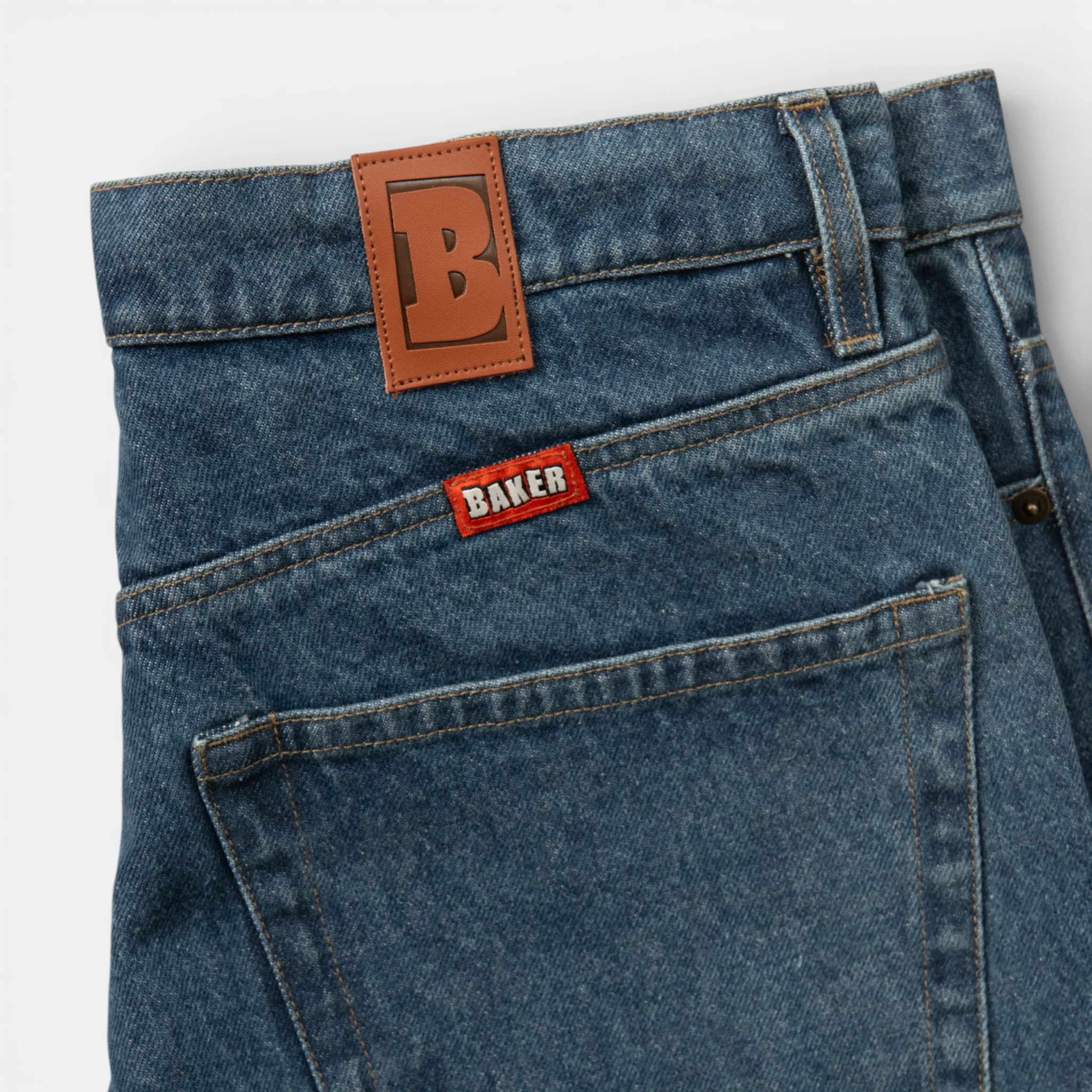 Warner Jean Shorts Blue - Image 5