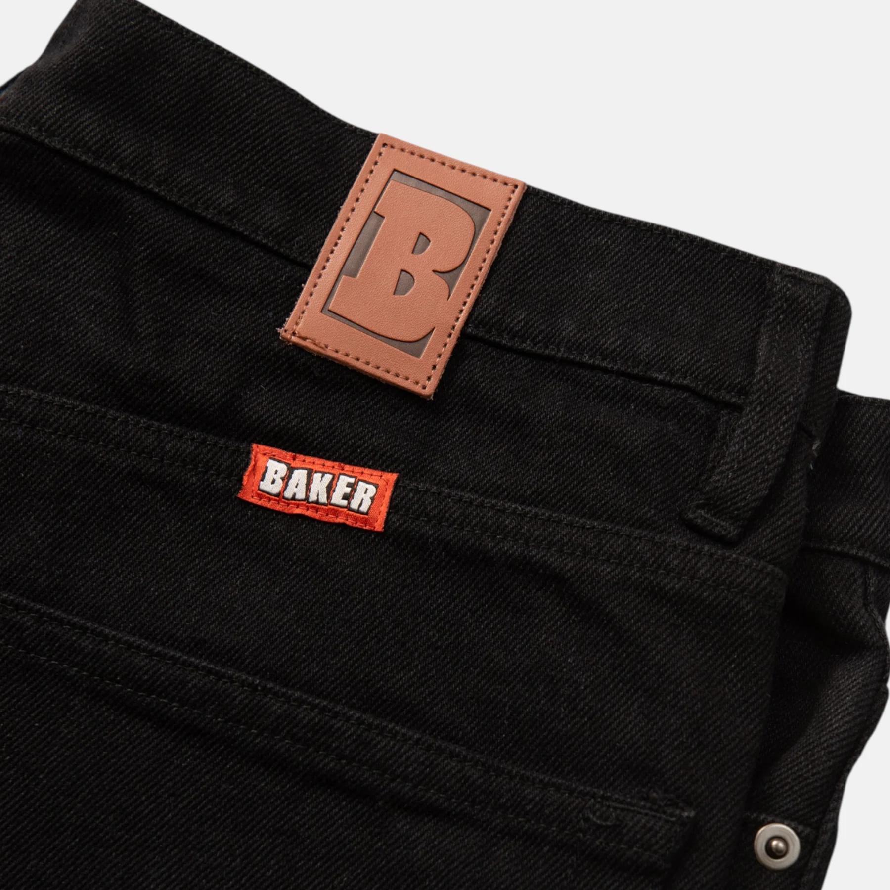 Warner Jean Shorts Black - Image 5